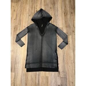 Free People Womens Queen of Hearts Tunic Sweatshirt Size Small